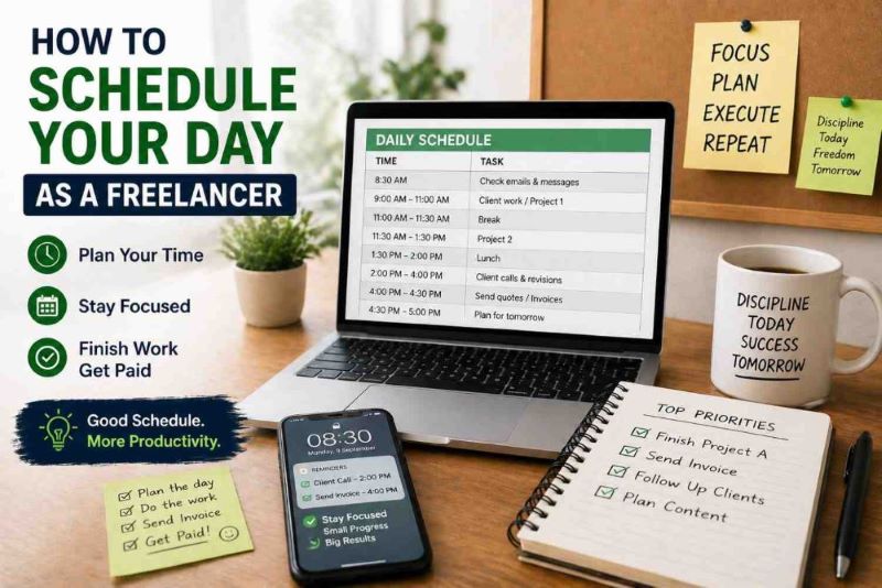 How to Schedule Your Day as a Freelancer (Kenya Guide)