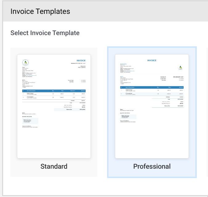 Professional Looking Invoices Pay Off