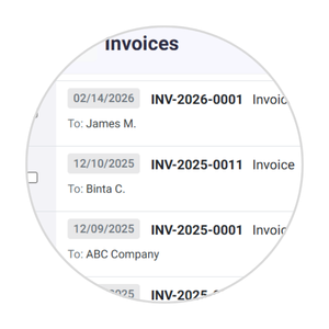 Send Invoices in Seconds