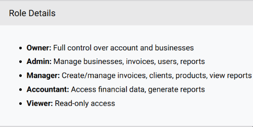 Manage Roles and Permissions